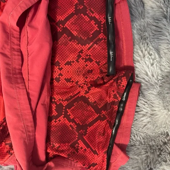 Lululemon Athletica Red Mini Skirt - Picture 5 of 5